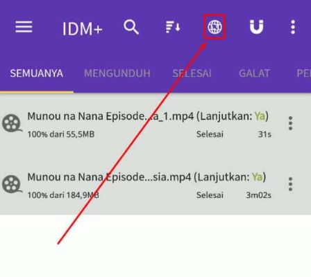 Cara Menggunakan IDM di Android