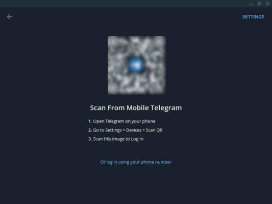 Cara Mudah Login Telegram Tanpa Verifikasi Kode Via QR Code Telegram Desktop