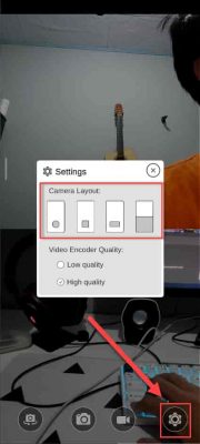 cara dual kamera di android dengan double side camera