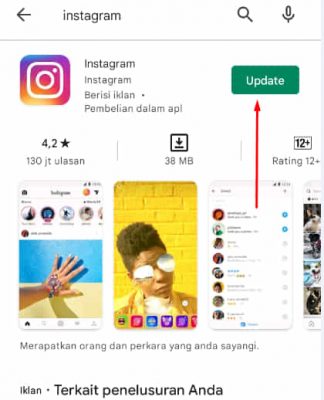 Cara Mengatasi Filter Instagram Tidak Tampil dengan Update Aplikasi