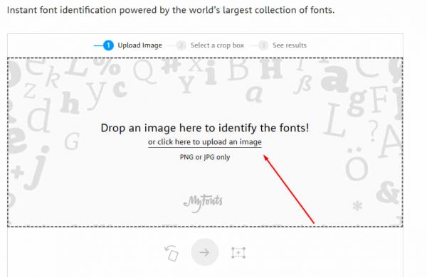 Cara Mengetahui Nama Font dari Gambar di Situs What The Font