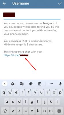 Cara Membuat Link di Telegram Berbagi Username