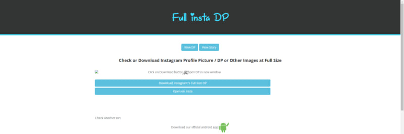 download full dp instagram