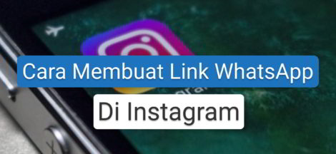 cara membuat link whatsapp di instagram